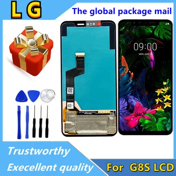 100% Тест Для LG G8S ThinQ ЖК-дисплей с Сенсорным экраном Дигитайзер В Сборе Экран дисплея Для LG LMG810 LM-G810 LMG810EAW ЖК-экран