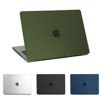 2023 Новый Ультратонкий Жесткий Чехол Для ноутбука Macbook Pro 14 Чехол Для Macbook Air 13 M1 M2 Chip Air 15,3 13,6 Чехол Pro 13 Чехол