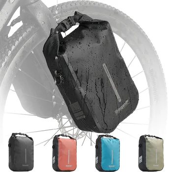 Rhinowalk 4L/6L Велосипедная Вилка, сумка для электрического Скутера, Горный Велосипед, Быстросъемный передний пакет, сумка на плечо, Аксессуары для Велоспорта