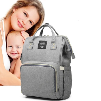 ZK20 Рюкзаки для мам, Сумки для подгузников с USB-крючками для колясок, сумки для подгузников, Сумки для путешествий на открытом воздухе Большого объема