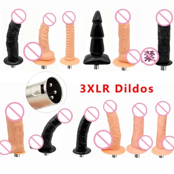 Автоматическая телескопическая секс-машина 3XLR, большие и новые насадки-фаллоимитаторы для женщин, реалистичные секс-игрушки для пениса для женской мастурбации