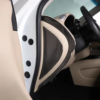 Для Nissan Pathfinder 2013-2018 Мягкая накладка на боковую панель приборной панели автомобиля из углеродного волокна, автомобильные аксессуары