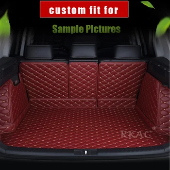 Лучшее качество! Специальные коврики для багажника автомобиля Volvo V60 2017-2011, водонепроницаемые коврики для грузового лайнера, ковры для багажника V60 2016, бесплатная доставка
