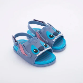 Милые сандалии для девочек с рисунком из мультфильма Диснея, нескользящая пляжная обувь для мальчиков, Летние кроссовки
