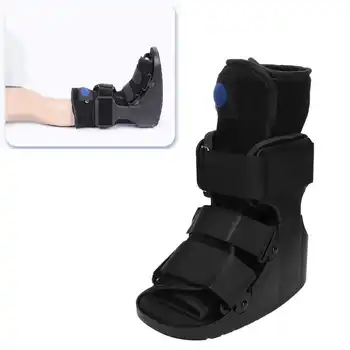 Надувной ботинок для ходьбы, бандаж для ног, полная ортопедическая защита, легкая противоскользящая обувь для ходьбы при вывихах лодыжек с подушкой безопасности