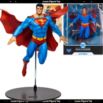 Новинка в наличии Mcfarlane Superman for Tomorrow (Dc Multiverse) 12-дюймовая (высотой 30 см) Статуя Фигурка Оригинальная коллекционная модель Игрушки