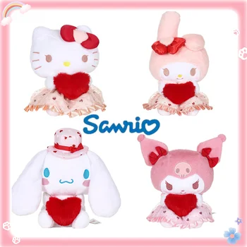 Подлинная Sanrio Cinnamoroll Kuromi Hellokitty, Супер Мягкая Детская Удобная Плюшевая Кукла, Детский Подарок На день Рождения, Рождественский подарок