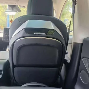 Подходит для салона автомобиля Tesla модели 3/Y высокого класса, многофункциональный складной столик на заднем сиденье с функцией беспроводной зарядки