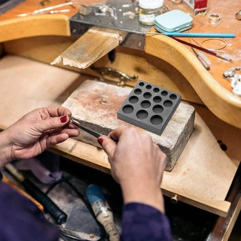 Прочный шлифовальный инструмент, графитовые формы для плавки, подходящие для изготовления ювелирных изделий своими руками