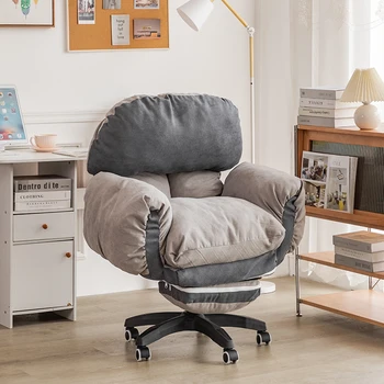 Удобная Эргономичная подушка для офисного кресла, Роскошный Подъемник с высокой спинкой, Поворотная подушка для офисного кресла, Колеса Sillas, Офисная мебель