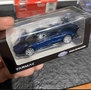 * ценный продукт chase * Модель автомобиля Tarmac works 1:64 Pagani Zonda revolution Blue chase